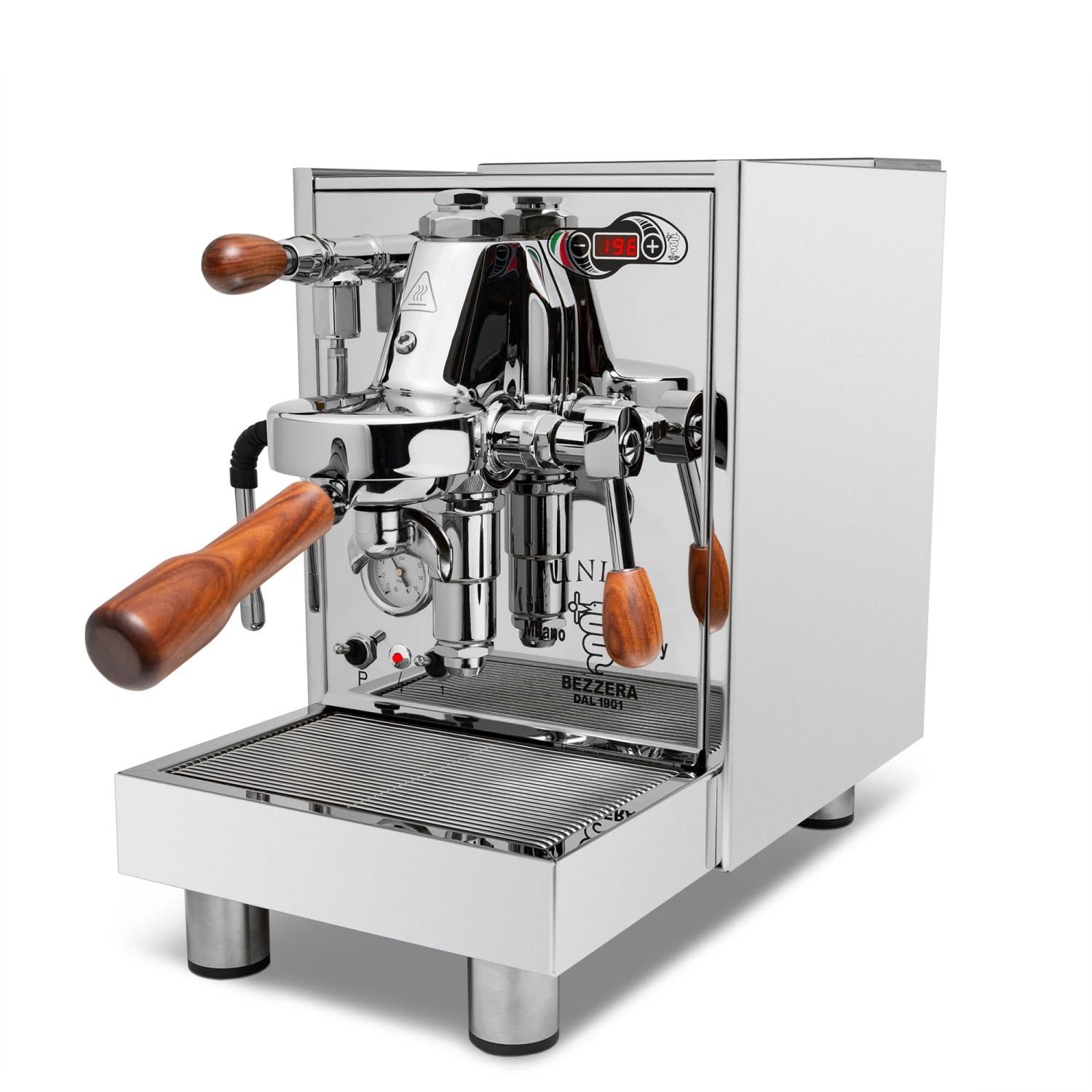 Bezzera Unica Espresso Machine - Rosewood Accents - Image 3