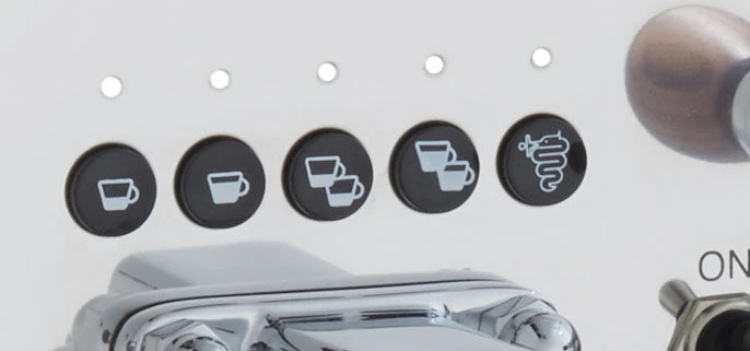 Bezzera DUO DE Dual Boiler Espresso Machine - Total White - Image 2