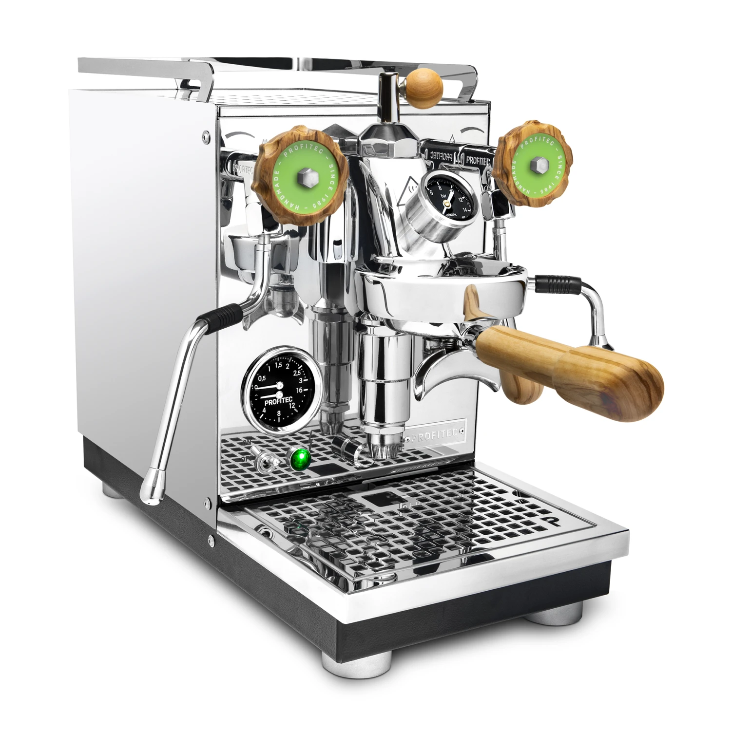 Profitec Pro 400 Espresso Machine With Flow Control And Olive Wood - Image 4