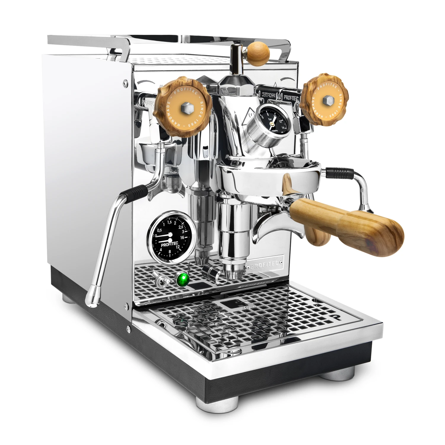 Profitec Pro 400 Espresso Machine With Flow Control And Olive Wood - Image 3