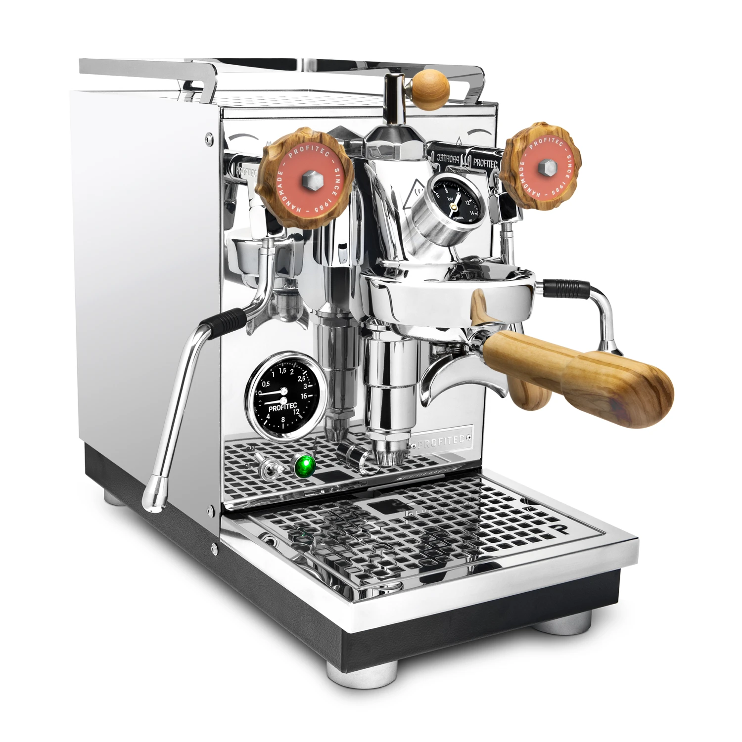 Profitec Pro 400 Espresso Machine With Flow Control And Olive Wood - Image 2
