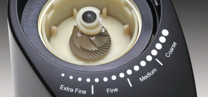 Capresso Infinity Plus Conical Burr Coffee Grinder In Black - Image 6