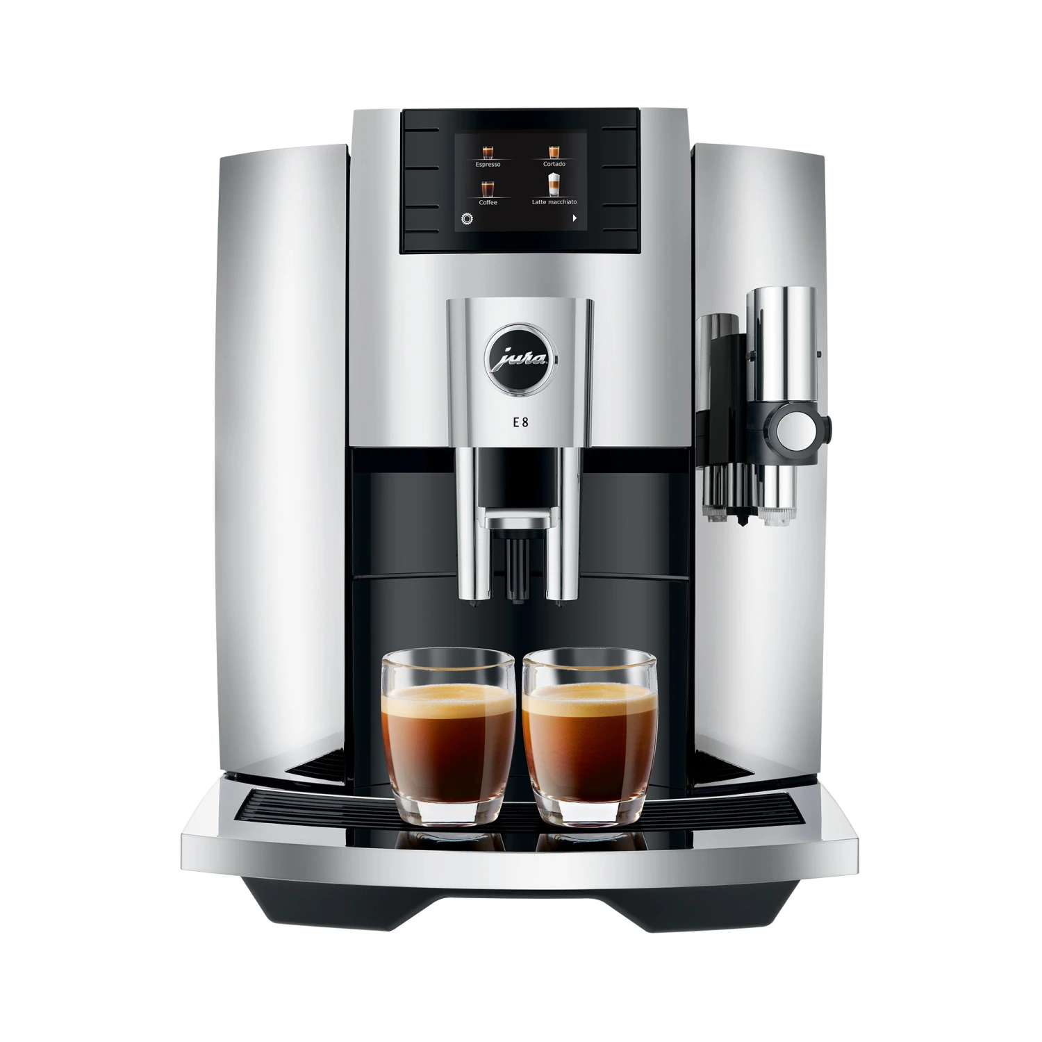 JURA E8 Espresso Machine - Chrome (NAA) - Image 2
