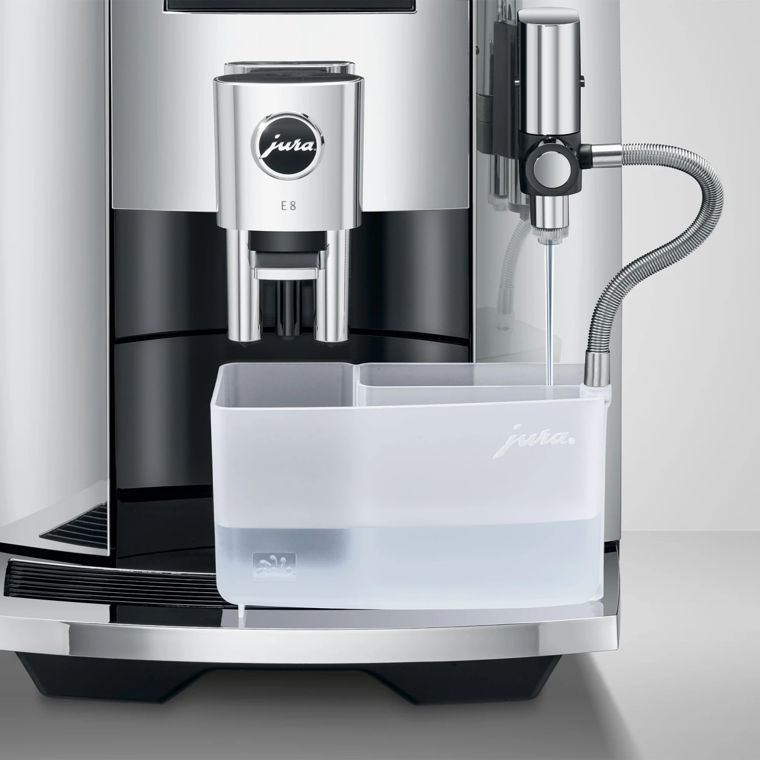 JURA E8 Espresso Machine - Chrome (NAA) - Image 8