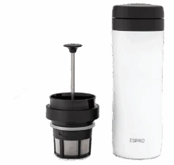 Espro P1 Travel Press For Coffee - White