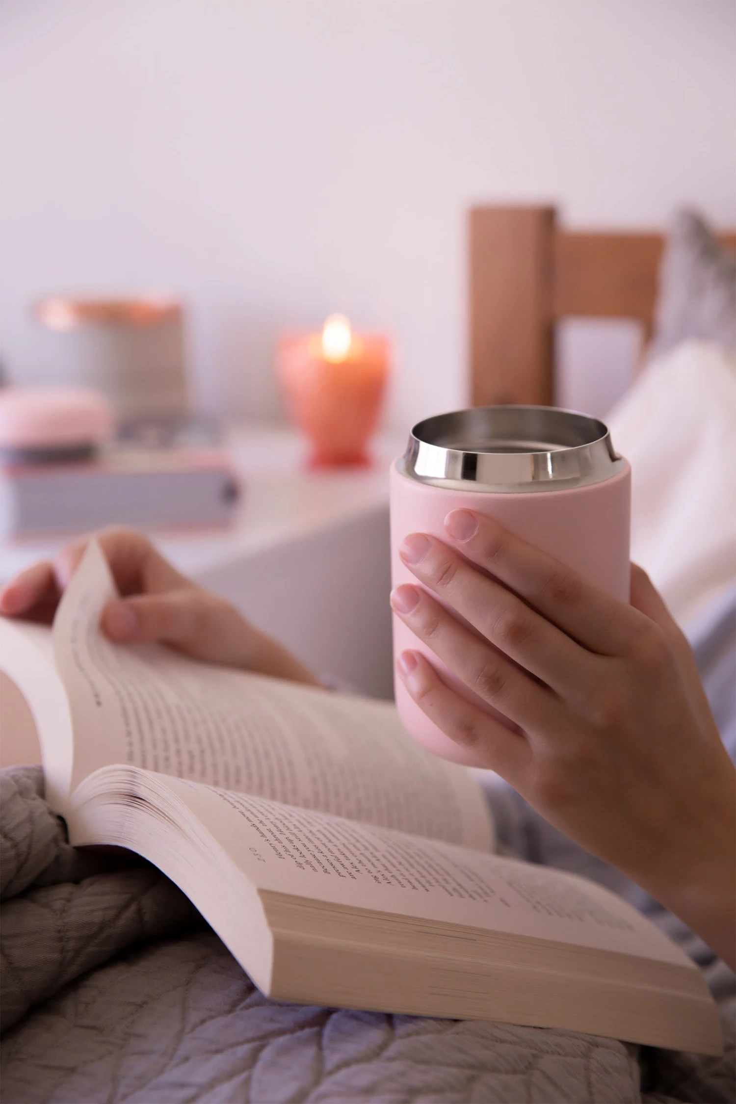 Fellow Carter Everywhere Mug 12oz - Warm Pink - Image 4