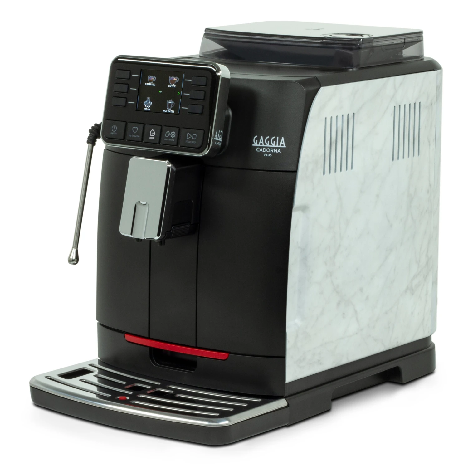 Gaggia Cadorna Barista Plus Automatic Espresso Machine - Architectural White Marble - Image 3