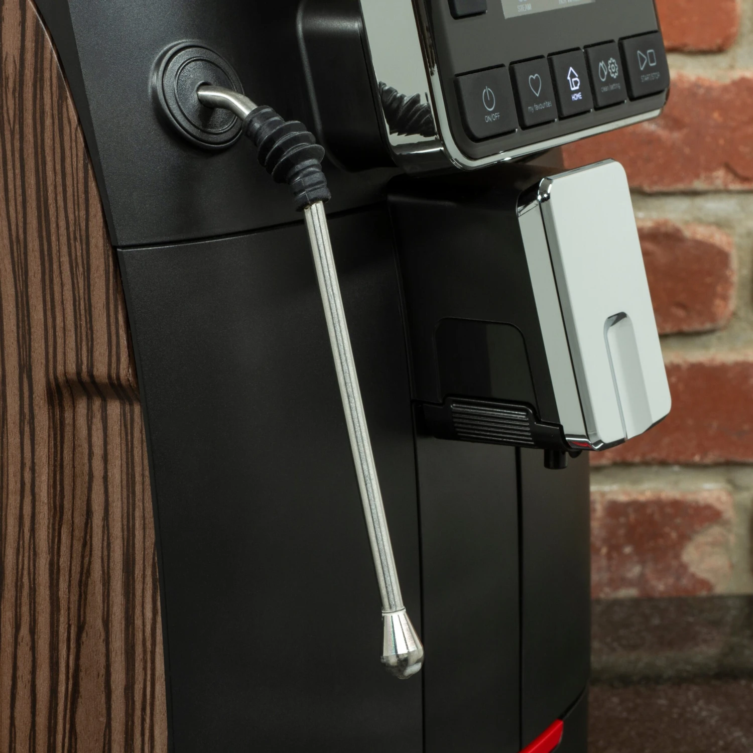 Gaggia Cadorna Barista Plus Automatic Espresso Machine - Zebrano Grain - Image 5