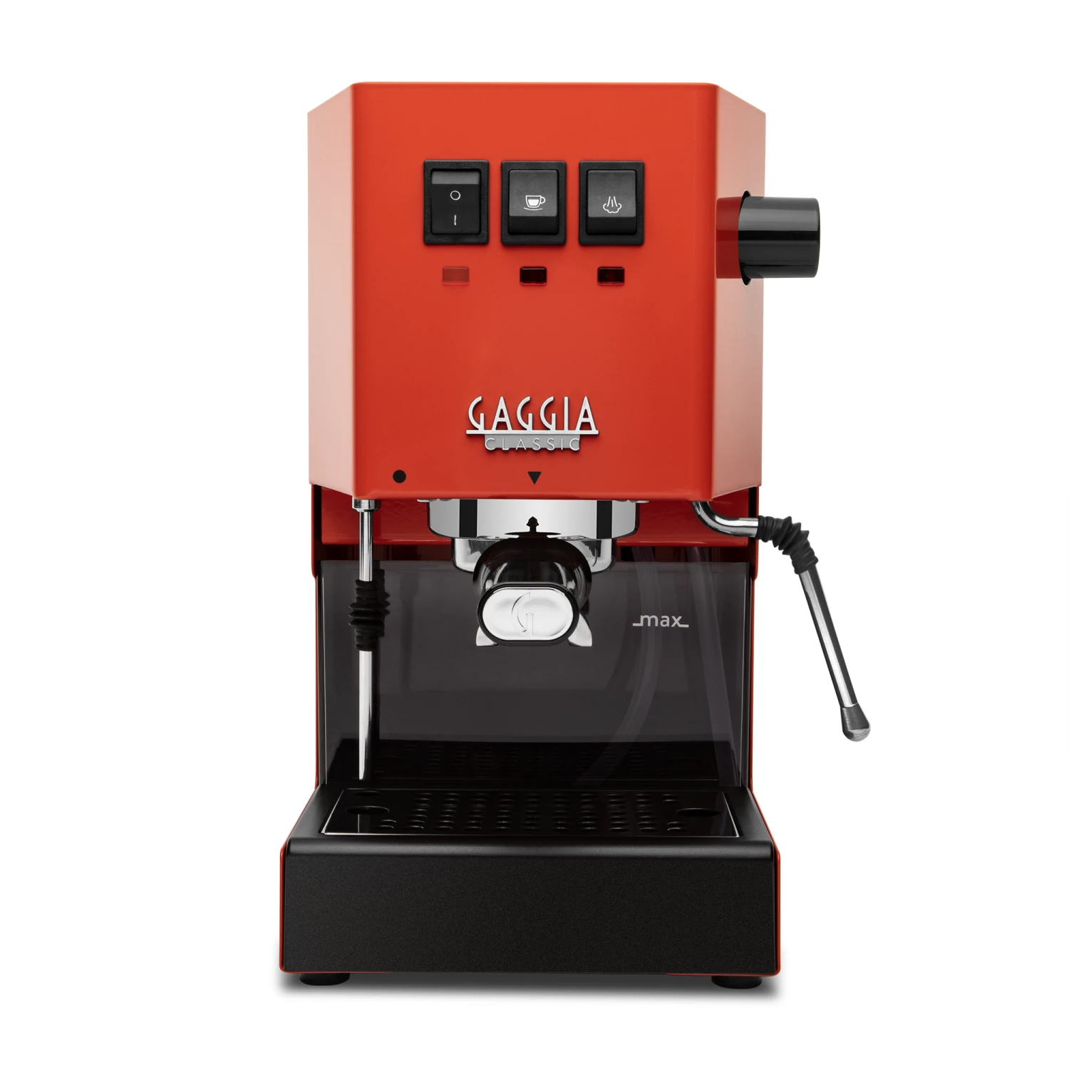 Gaggia Classic Evo Pro Espresso Machine In Lobster Red - Image 2