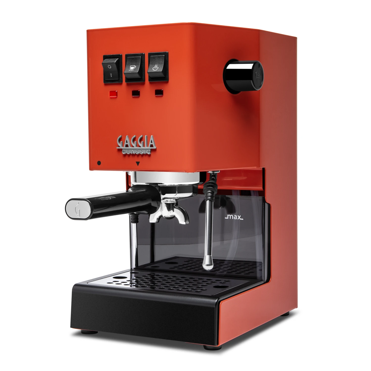 Gaggia Classic Evo Pro Espresso Machine In Lobster Red - Image 3