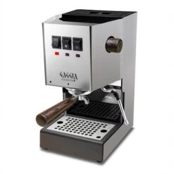 Gaggia Classic Pro In Stainless Steel - Wenge