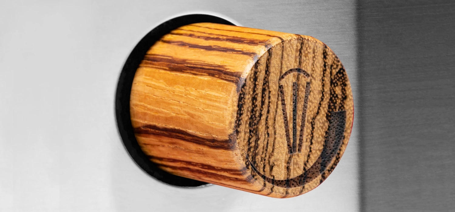 Gaggia Classic Pro In Stainless Steel - Zebra Wood - Image 14