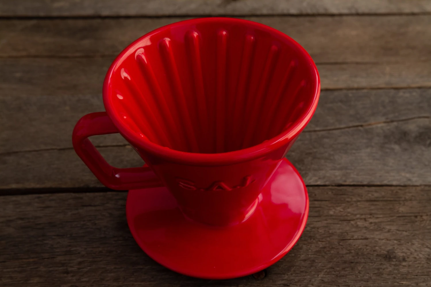 Saint Anthony Industries C70 Ceramic Pourover Brewer - Red - Image 2