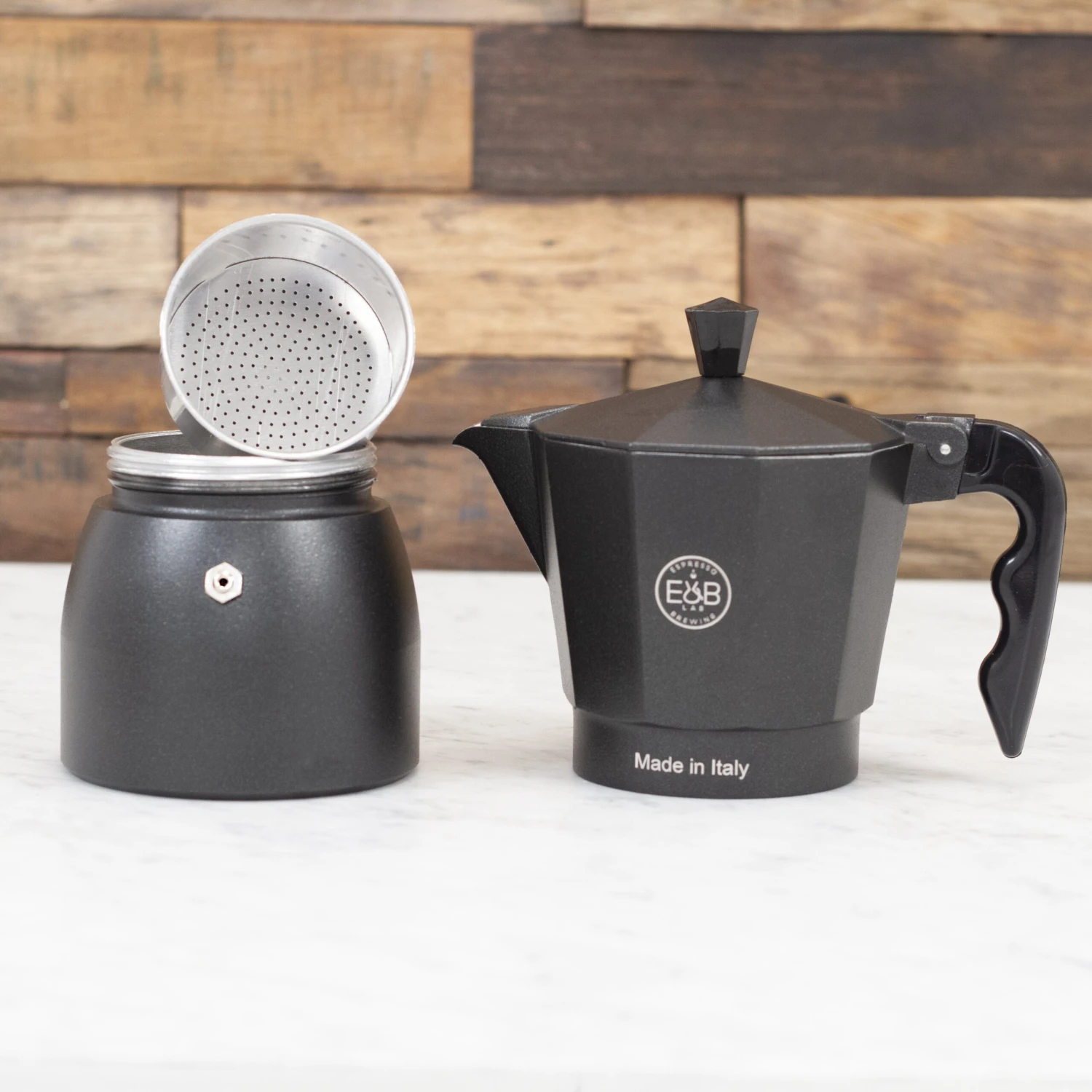 E&B Lab Classic Moka Pot - 6-Cup - Image 5