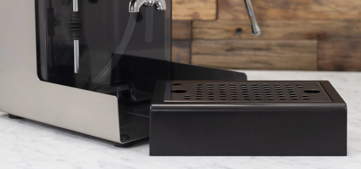 Gaggia Classic Pro In Stainless Steel - Zebra Wood - Image 12