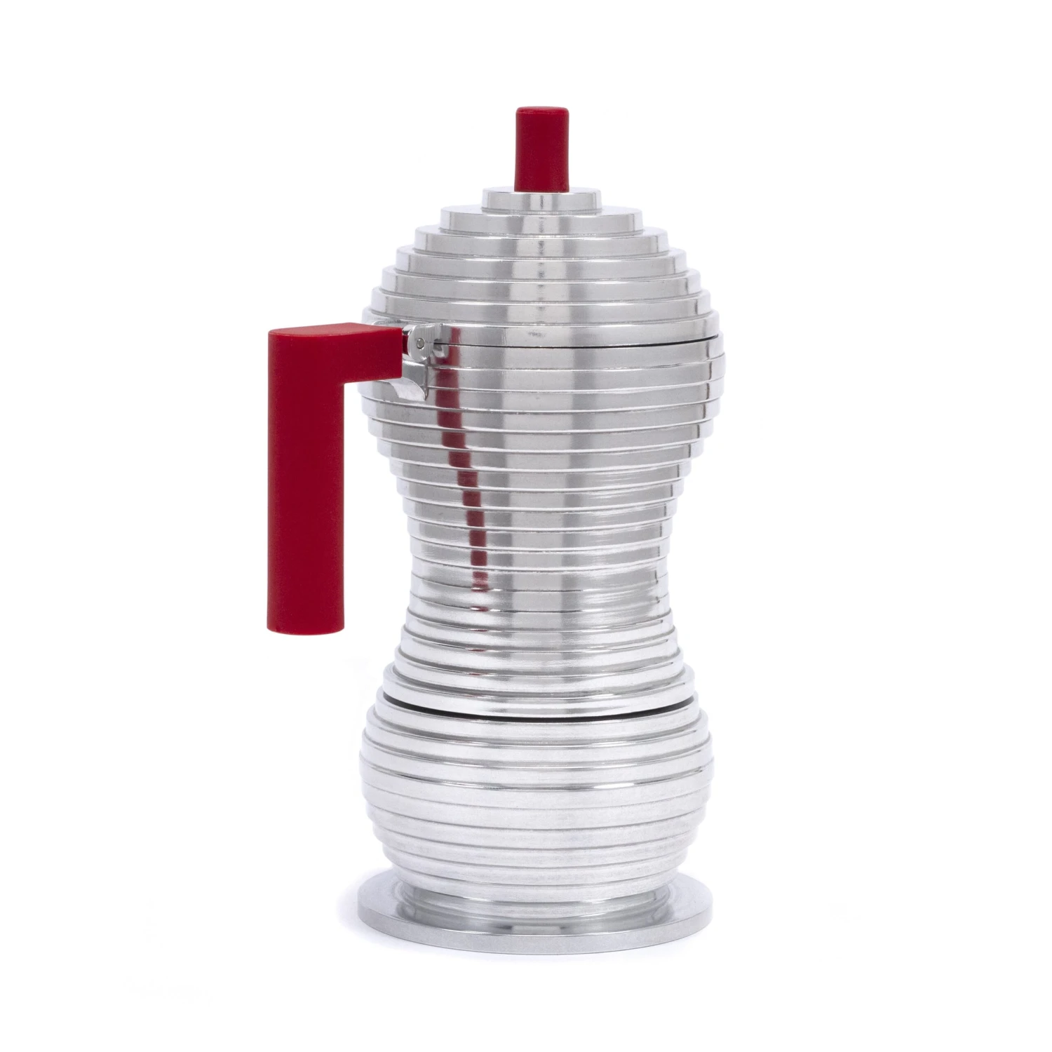 Illy Alessi Pulcina 3 Cup Moka Pot - Red - Image 3