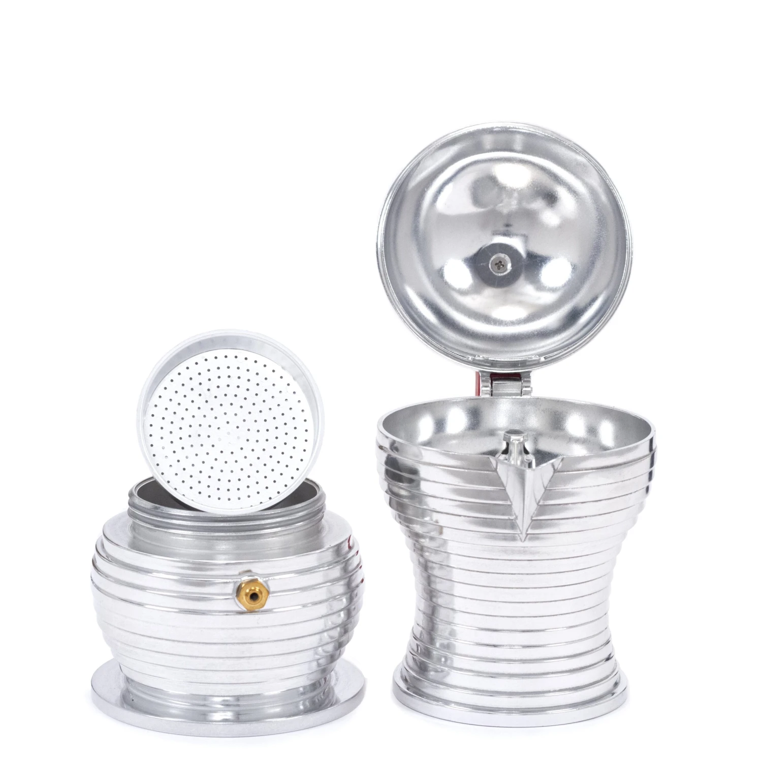 Illy Alessi Pulcina 3 Cup Moka Pot - Red - Image 6