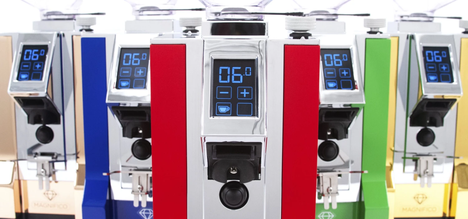 Eureka Mignon Magnifico Coffee Grinder In Amaranth - Image 12