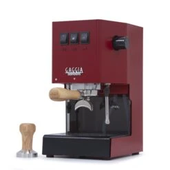 Gaggia Classic Prestige In Cherry Red