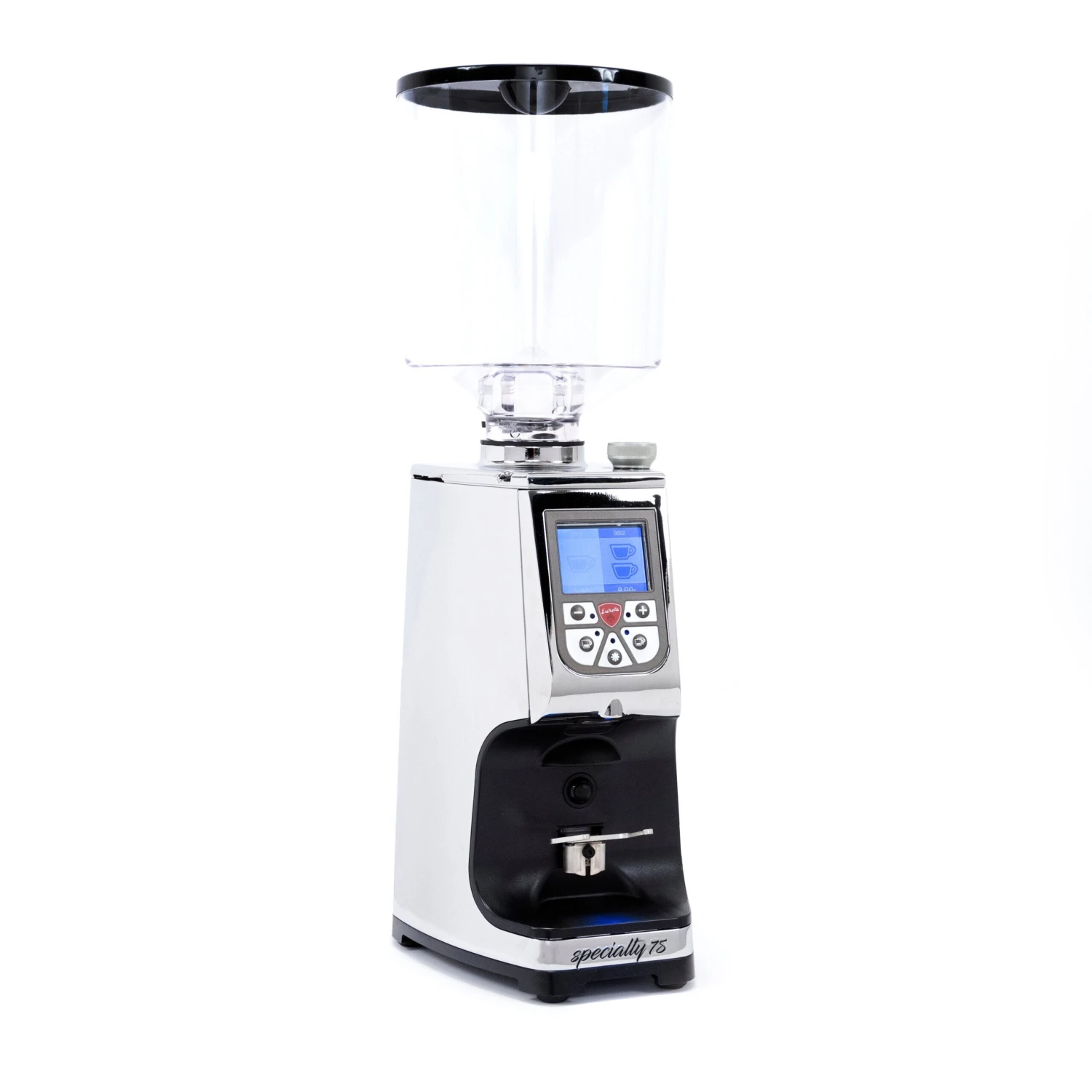 Eureka Atom Specialty 75 Espresso Grinder In Chrome - Image 3
