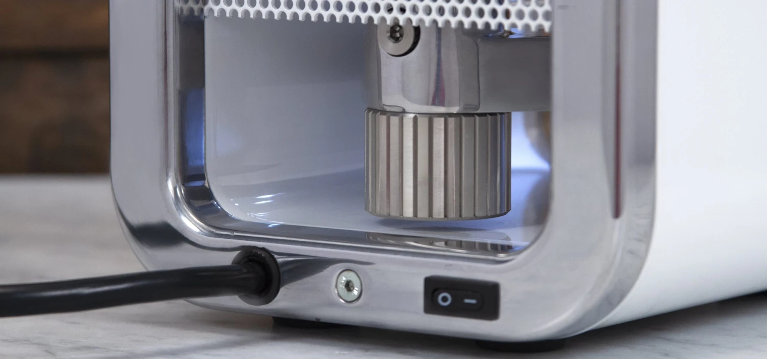 Compak Cube Automatic Tamper 58mm- Glossy White - Image 8