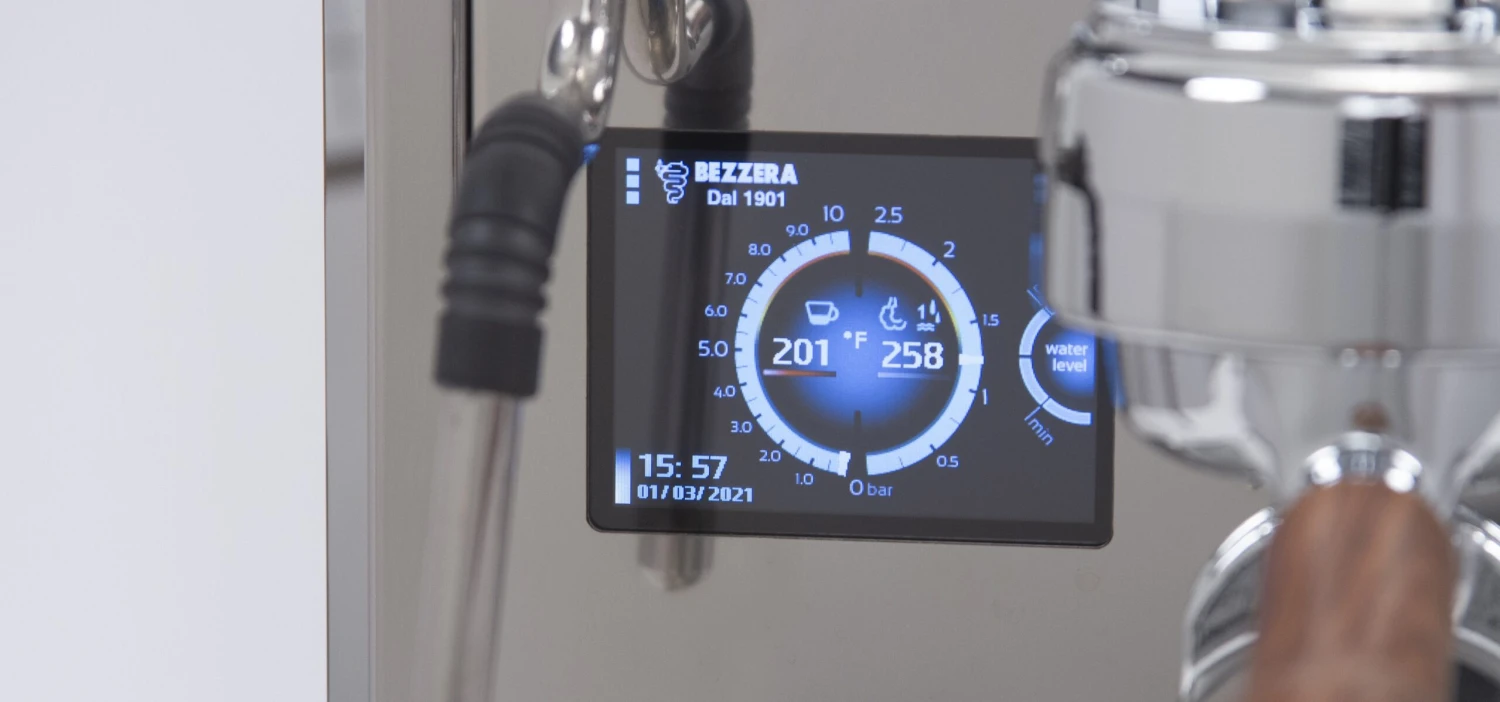 Bezzera DUO DE Dual Boiler Espresso Machine - Total White - Image 5