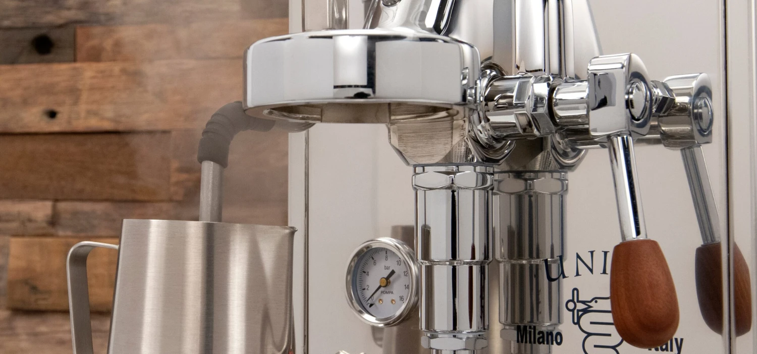 Bezzera Unica Espresso Machine - Rosewood Accents - Image 12