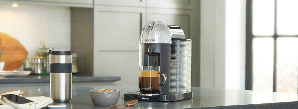 Nespresso C60 Pixie Electric Titan And Aeroccino Plus - Image 2
