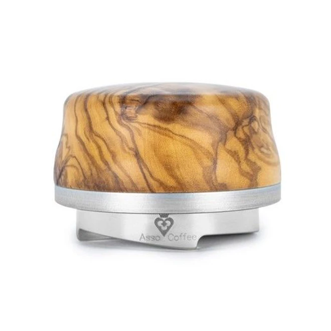 Asso Coffee The Jack Wood Handle Leveler - 58.5mm Olive Wood - Image 2