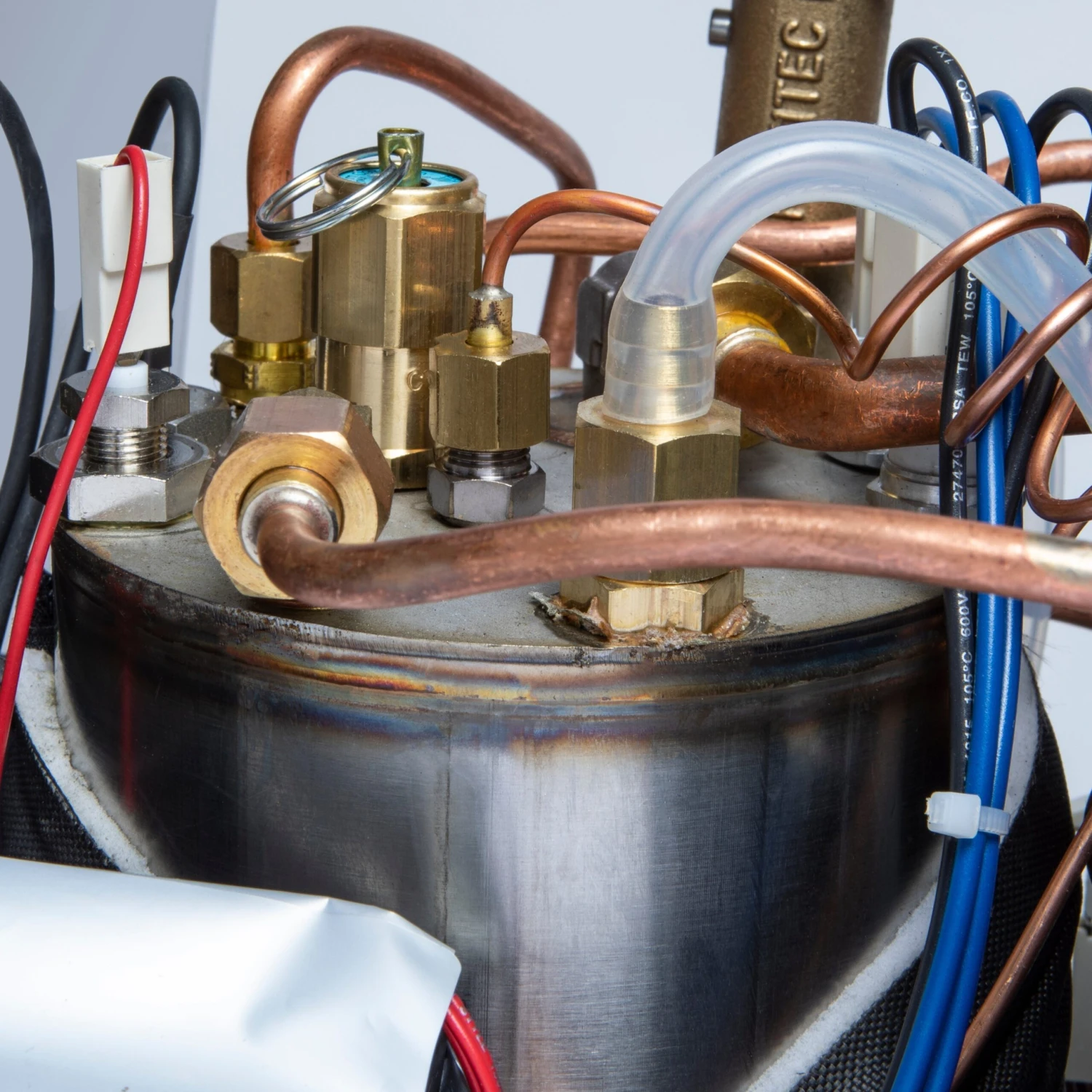 Profitec Pro 400 Espresso Machine In Matte White With Olive Wood - Image 10