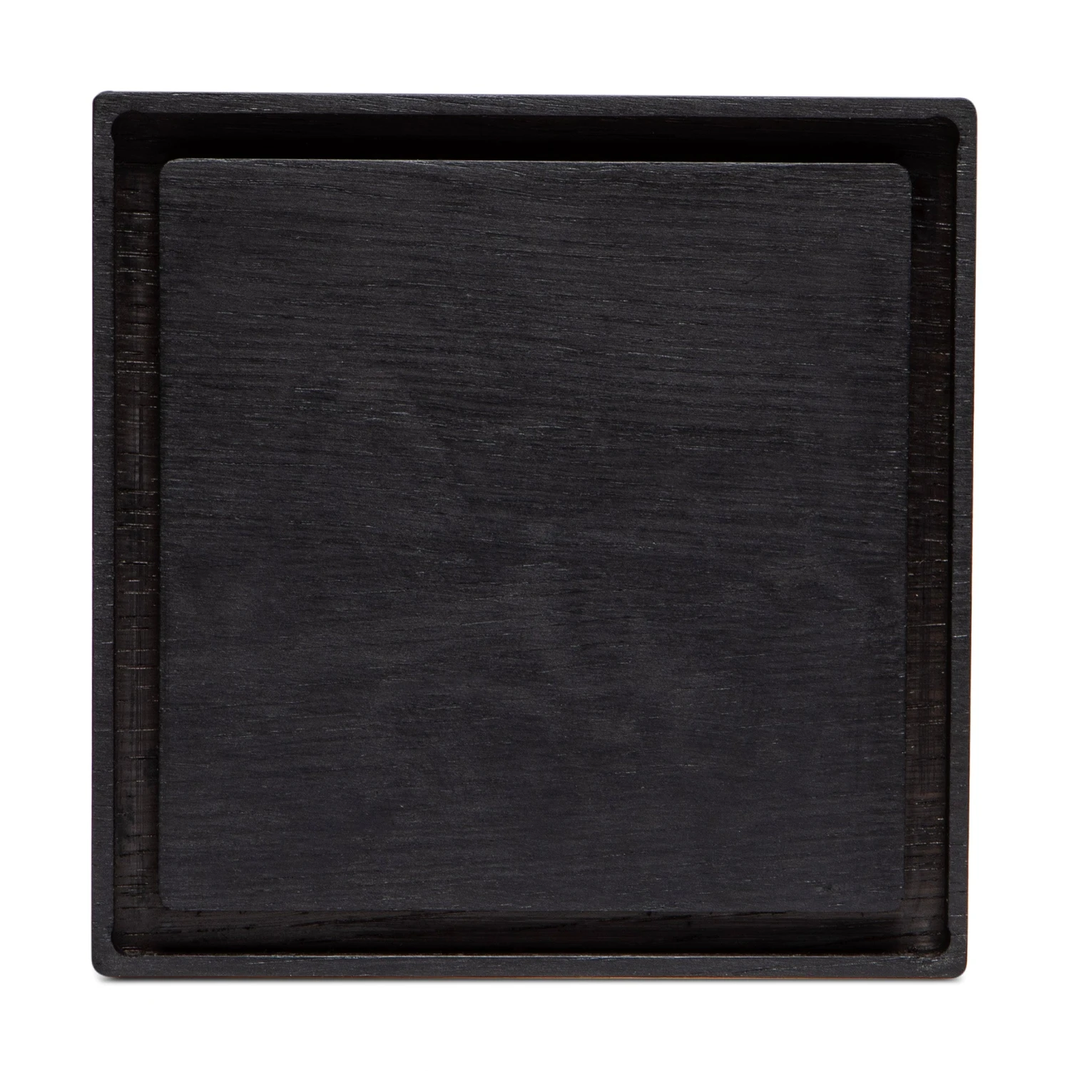 Wiedemann Eureka Mignon Blackened Oak Wood Hopper Lid - Image 2