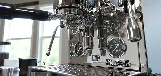 Rocket Espresso Mozzafiato Cronometro R Espresso Machine - Walnut Accents - Image 9
