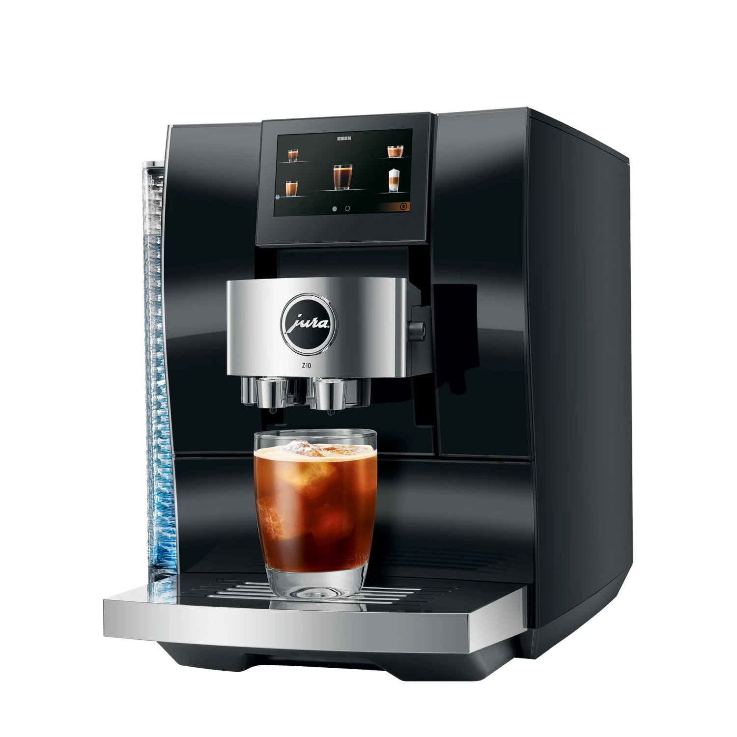 JURA Z10 Super-Automatic Espresso Machine In Diamond Black - Image 3