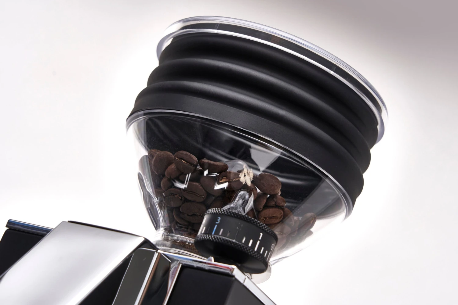 Eureka Mignon Zero Single Dose Coffee Grinder - White - Image 5