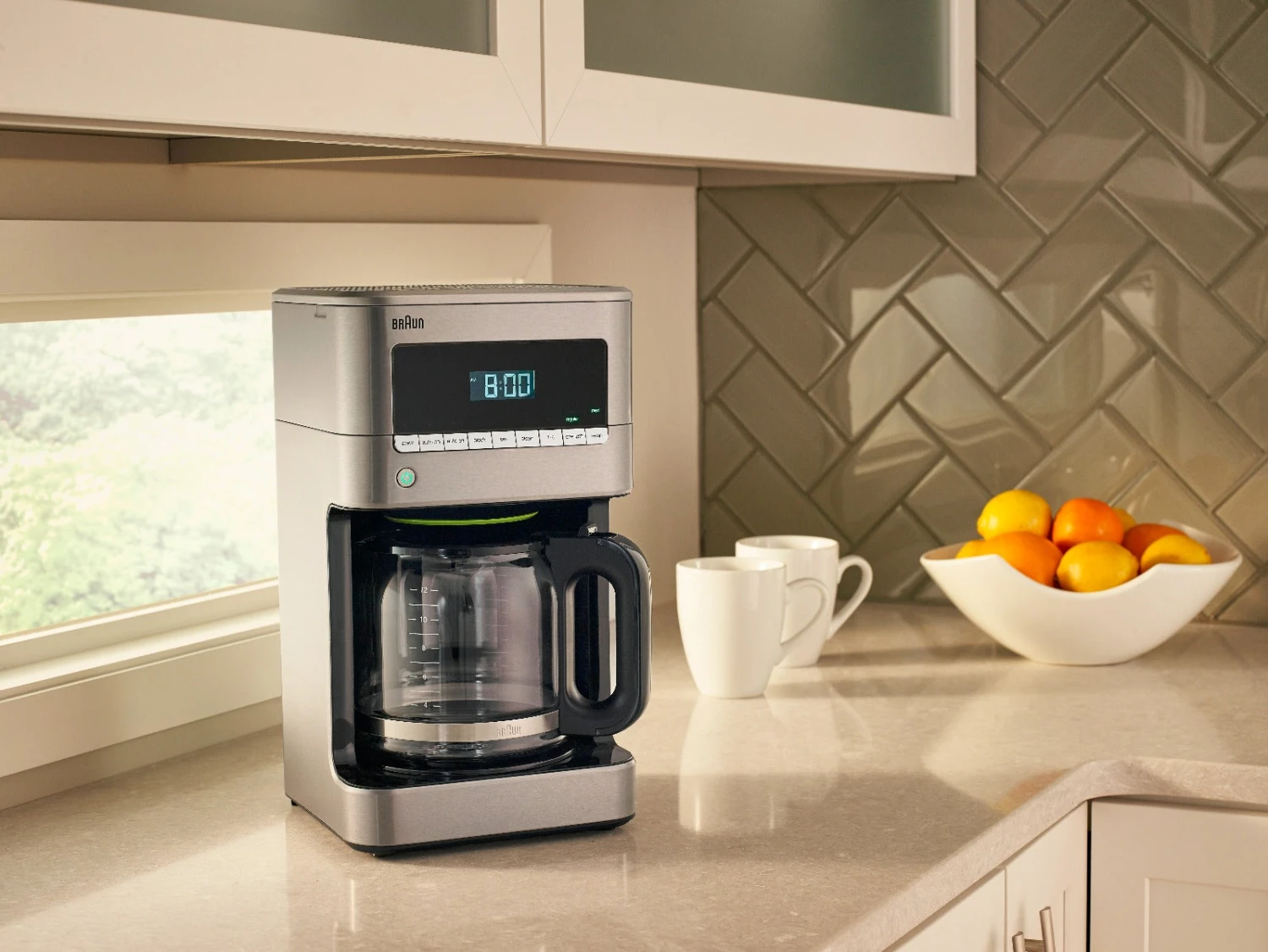 Braun KF7150BK BrewSense Coffee Maker In Black/Stainless - Image 3