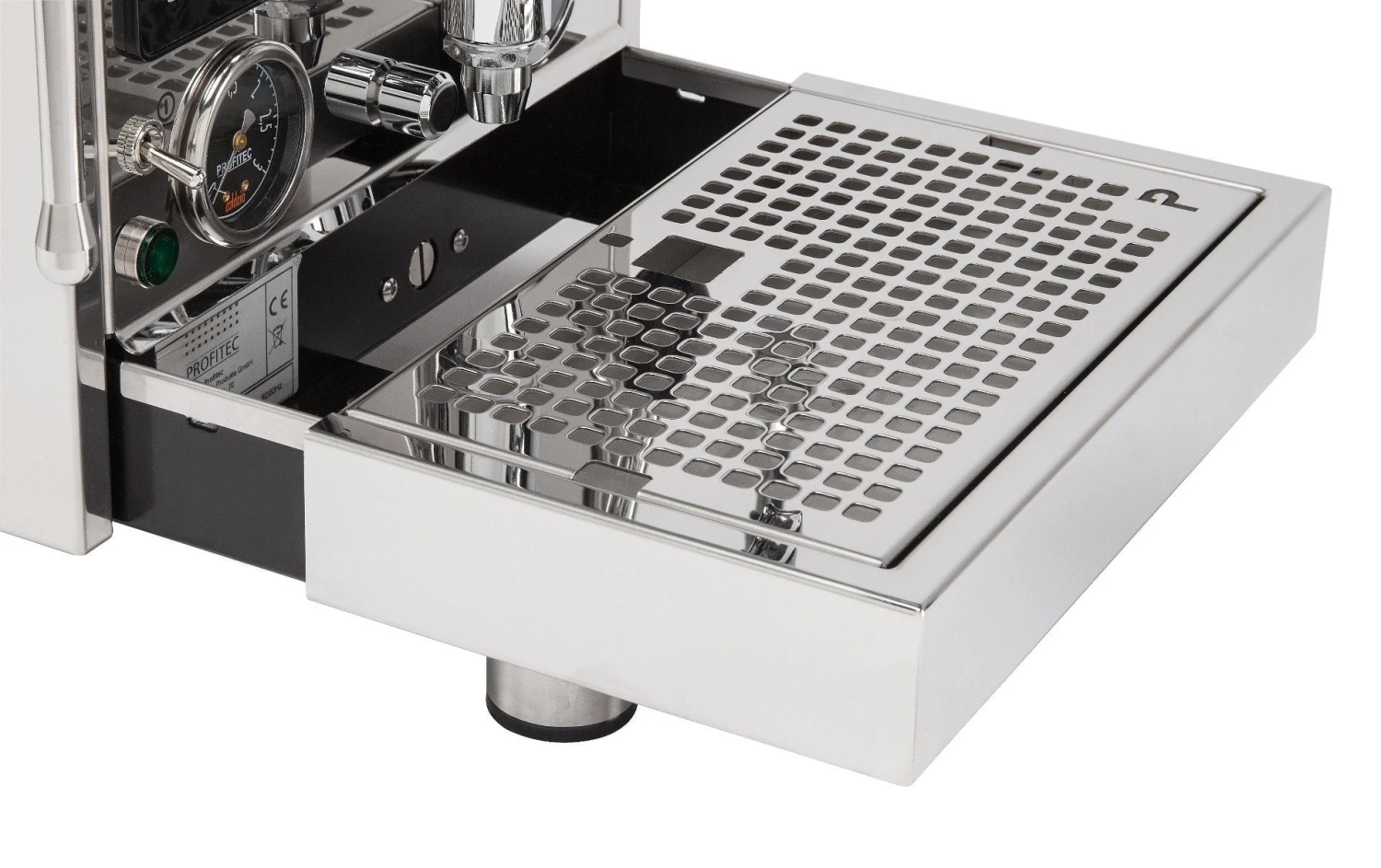 Profitec Pro 600 Dual Boiler Espresso Machine With Flow Control - Wenge Quarter Cut - Image 4